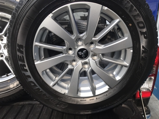 ล้อแม็กป้ายแดง มิตซู ปาเจโร่ พร้อมยาง 265-60-18 ปี16