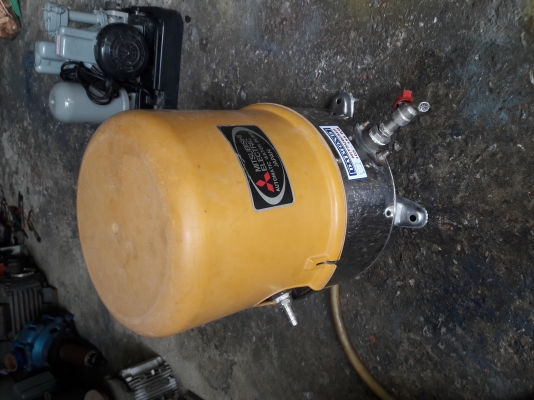 ขาย !! ปั้มน้ำถังอัตโนมัติ.มิตซู.ขนาด150w.ถังสเตนเลต.สภาพดี.พร้อมใช้