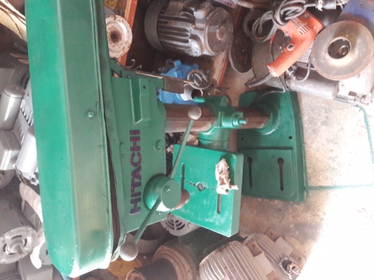 ขาย !! สว่านแท่นฮิตาชิ.ไม่มีมอเตอร์.เครื่องใช้งานได้ปกติ