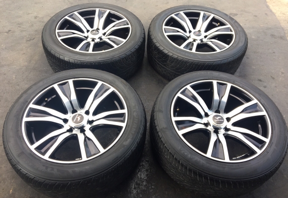 ล้อแม็ก ยาชิ ขอบ 20 6รู 139 พร้อมยาง Yokohama