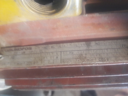 ขาย !! ปั้มน้ำสเตท.กุนด์ฟรอส.ขนาด1แรง380v.พร้อมใช้