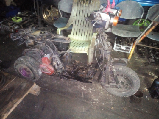 ขายตามสภาพรถป๊อ3ล้อ