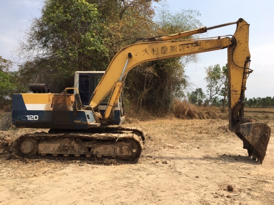 KOMATSU PC120-5 ราคา 395,000 บาท คอนโทรลสั้น เครื่องดี ปั้มแง โช่บาง เอวขยับนิดๆ ไฟฟ้าตัด เอกสารชื้อขาย