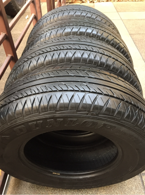 ยาง Dunlop 245 70 16 ปี15 เนื้อนิ่มๆ ดอกเต็ม ใช้ยาว ราคาไม่แพง