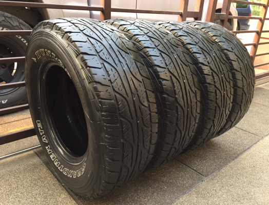 ยาง All Dunlop 265 70 16 ดอกเยอะ พร้อมใช้งาน ราคาไม่แพง