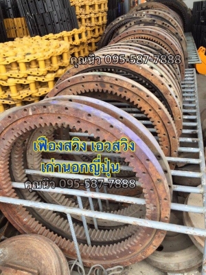 เฟืองสวิงเอว KOMATSU PC60-5 เก่าญี่ปุ่นแท้เช็คนอก ราคา 25,000 บาท