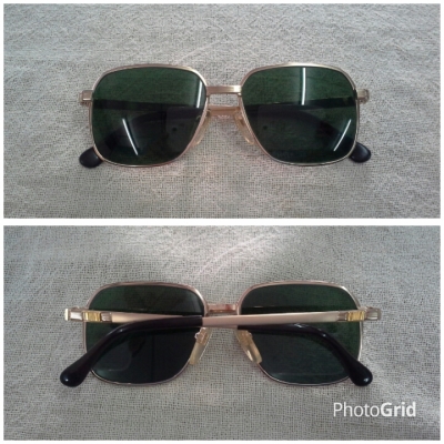 แว่นตาอเมริกันวินเทจ ยุค '80s ไททาเนียมบริสุทธิ์ + โกลด์ฟิลด์ Vintage MA handmade in USA แว่นตาอเมริกันวินเทจ ยุค '80s ไททาเนียมบริสุทธิ์ + โกลด์ฟิลด์ Vintage MA handmade in USA