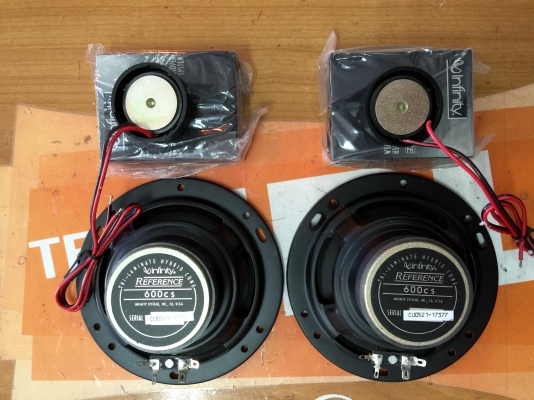 ขายลำโพง 6.5" Infinity Reference รุ่น 600cs แยกชิ้น 2 ทาง