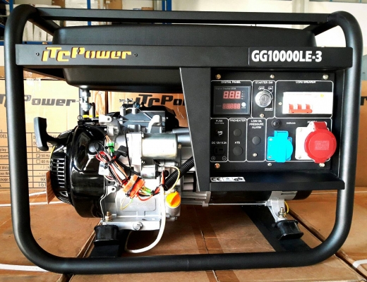 เครื่องปั่นไฟ ขนาด10KVA/8KW  3เฟส มีสินค้าพร้อมส่ง รับประกันสินค้า 1 ปี