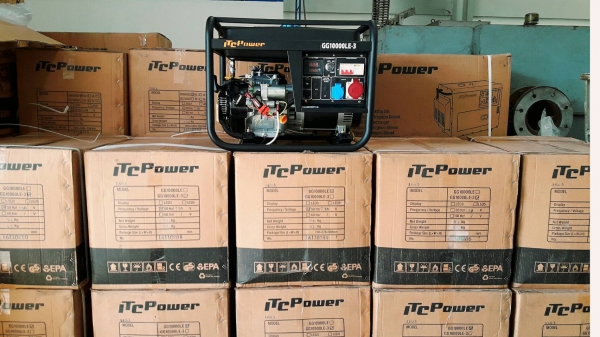 เครื่องปั่นไฟ ขนาด10KVA/8KW  3เฟส มีสินค้าพร้อมส่ง รับประกันสินค้า 1 ปี