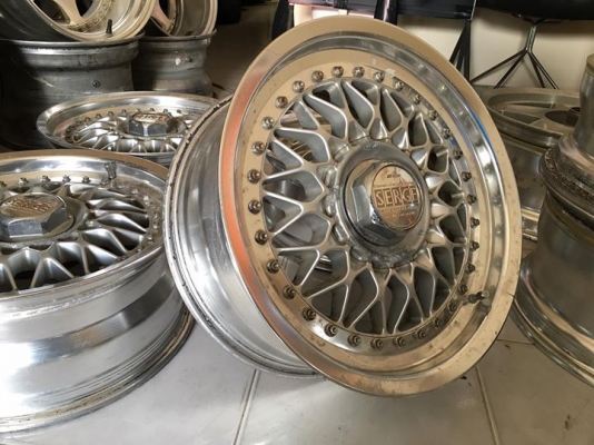 ขายล้อ WORK SERGR-Mesh ขอบ 15x6.5 ET+35 5รู114.3 ประมูลญี่ปุ่น