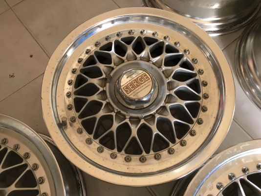 ขายล้อ WORK SERGR-Mesh ขอบ 15x6.5 ET+35 5รู114.3 ประมูลญี่ปุ่น