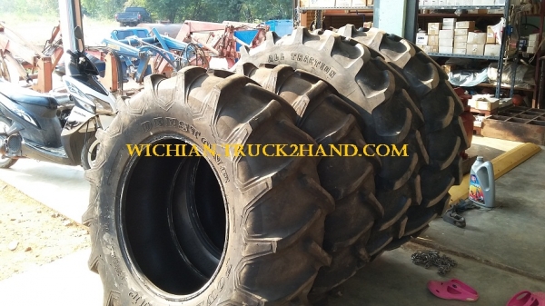 ขายแล้ว ขอบคุณเฮียชลโควต้าอ้อยรง.น้ำตาลราชบุรีครับ ยางรถไถถอด\% หน้า14.9-28 หลัง18.4-38 ไฟร์สโตนเก่านอก ยางสวยดอกเต็ม