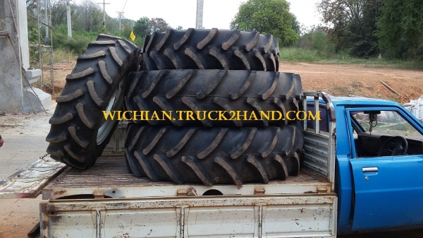 ขายแล้ว ขอบคุณเฮียชลโควต้าอ้อยรง.น้ำตาลราชบุรีครับ ยางรถไถถอด\% หน้า14.9-28 หลัง18.4-38 ไฟร์สโตนเก่านอก ยางสวยดอกเต็ม