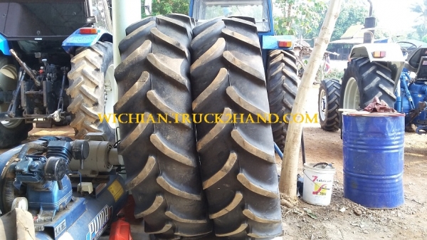 ขายแล้ว ขอบคุณเฮียชลโควต้าอ้อยรง.น้ำตาลราชบุรีครับ ยางรถไถถอด\% หน้า14.9-28 หลัง18.4-38 ไฟร์สโตนเก่านอก ยางสวยดอกเต็ม