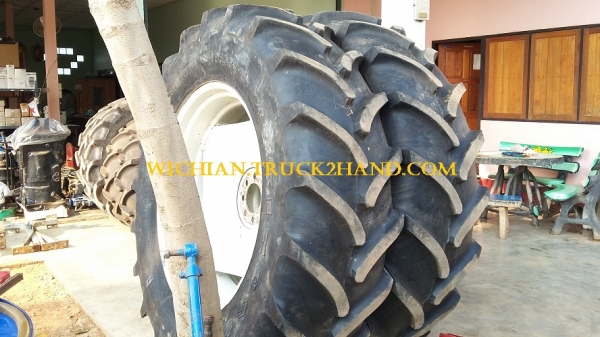 ขายแล้ว ขอบคุณเฮียชลโควต้าอ้อยรง.น้ำตาลราชบุรีครับ ยางรถไถถอด\% หน้า14.9-28 หลัง18.4-38 ไฟร์สโตนเก่านอก ยางสวยดอกเต็ม