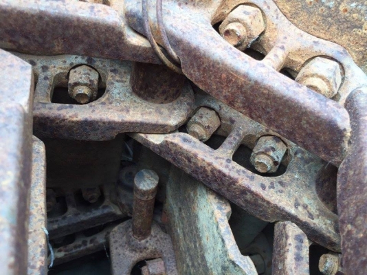โซ่พร้อมใบเก่านอกญี่ปุ่น KOMATSU PC 60-6-7