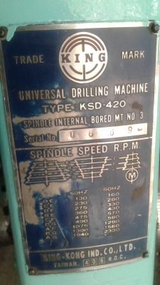 สว่านแท่นคิง สว่านแท่นคิง