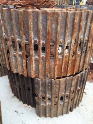 โซ่พร้อมใบเก่านอกญี่ปุ่น KOMATSU PC200-3-5-6