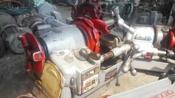 ** SOLD ** เครื่องต๊าปแป๊ปญี่ปุ่น Rex 60 A III Made in JAPAN ต๊าปได้ 1/2"- 2.5" ของลงตู้สดนอกอุปกรณ์ครบสมบูรณ์พร้อมใช้