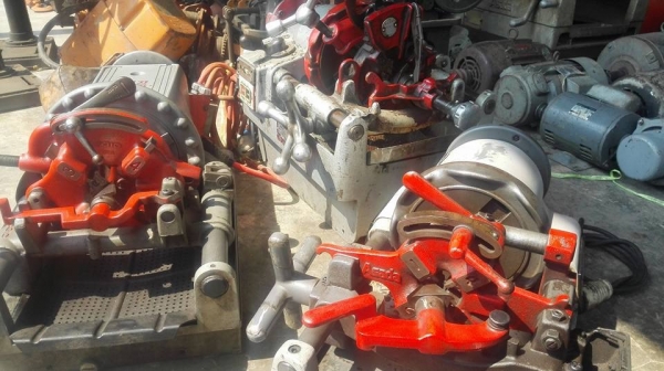 ** SOLD ** เครื่องต๊าปแป๊ปญี่ปุ่น Rex 60 A III Made in JAPAN ต๊าปได้ 1/2"- 2.5" ของลงตู้สดนอกอุปกรณ์ครบสมบูรณ์พร้อมใช้