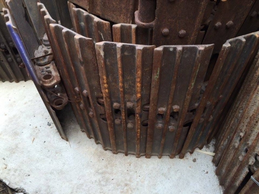 โซ่พร้อมใบเก่านอกญี่ปุ่น KOMATSU PC200-5-6