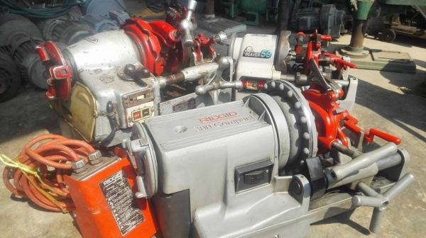 ** SOLD ** เครื่องต๊าปแป๊ปอเมริกา RIDGID 300 Compact Made in USA ต๊าป 1/8"- 2" อุปกรณ์ครบสมบูรณ์พร้อมใช้