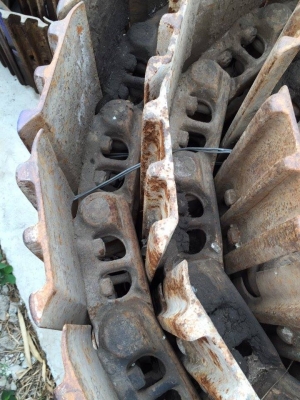 โซ่พร้อมใบเก่านอกญี่ปุ่น HITACHI EX200-3-5