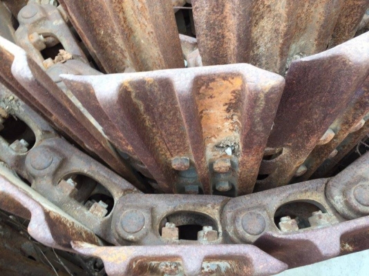 โซ่พร้อมใบเก่านอกญี่ปุ่น HITACHI EX200-3-5