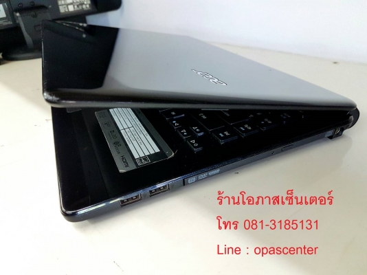 โน๊ตบุ๊ค ACER รุ่น E1-470F Core i5-3337U 1.8 GHz RAM 4 GB Hdd 500 GB การ์ดจอ Geforce 720M สภาพใหม่ ที่ชาร์ท โน๊ตบุ๊ค ACER รุ่น E1-470F Core i5-3337U 1.8 GHz RAM 4 GB Hdd 500 GB การ์ดจอ Geforce 720M สภาพใหม่ ที่ชาร์ท