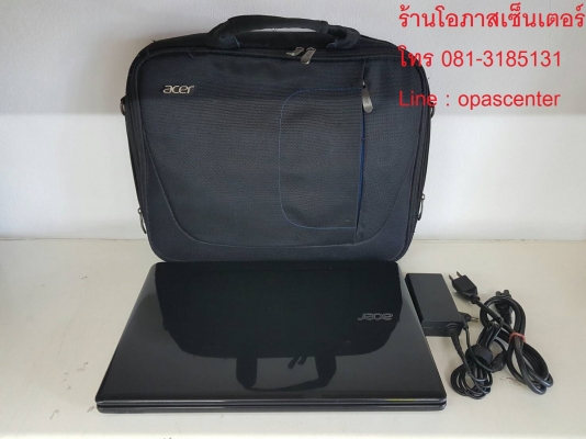 โน๊ตบุ๊ค ACER รุ่น E1-470F Core i5-3337U 1.8 GHz RAM 4 GB Hdd 500 GB การ์ดจอ Geforce 720M สภาพใหม่ ที่ชาร์ท โน๊ตบุ๊ค ACER รุ่น E1-470F Core i5-3337U 1.8 GHz RAM 4 GB Hdd 500 GB การ์ดจอ Geforce 720M สภาพใหม่ ที่ชาร์ท