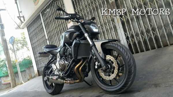 MT07 2016 วิ่ง2000 แท้แต่งครบๆ ผ่อนได้เบาๆ สภาพป้ายแดง พร้อมใช้