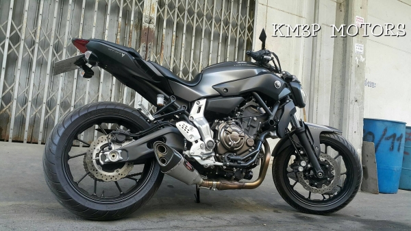 MT07 2016 วิ่ง2000 แท้แต่งครบๆ ผ่อนได้เบาๆ สภาพป้ายแดง พร้อมใช้