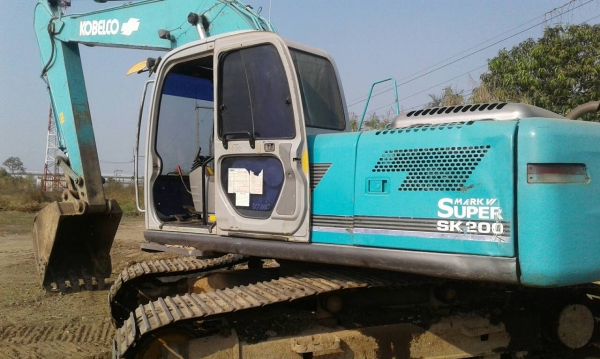 ขายรถขุดแบ็คโฮ KOBELCO YN 10 MART 6  สภาพดี ไฟฟ้าเต็ม เอกสารชุดจดทะเบียนจากบริษัทอริยะ อยู่ฉะเชิงเทรา ราคา 1,270,000บ. สนใจ 0835601591 หรือ 0903494058