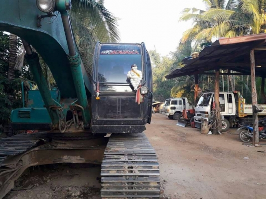 ขายรถขุดแบ็คโฮ KOBELCO SK200 MART 2 สถาพช่วงดี เครื่องปั้มแรงดีเอกสารชื้อขาย อยู่ศรีสะเกษ 410,000บ. สนใจ 0835601591 หรือ 0903494058
