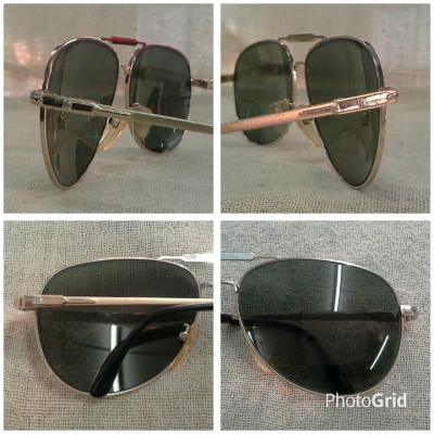 แว่นตาฝรั่งเศส  ซุปเปอร์แบรนด์แถวหน้าของโลก  โมเดล &#039;หยดน้ำตา&#039;  Vintage GUY LAROCHE handmade in France  บิ๊กไซซ์!
