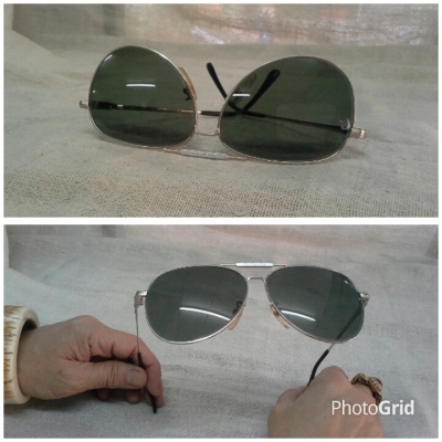 แว่นตาฝรั่งเศส  ซุปเปอร์แบรนด์แถวหน้าของโลก  โมเดล &#039;หยดน้ำตา&#039;  Vintage GUY LAROCHE handmade in France  บิ๊กไซซ์!