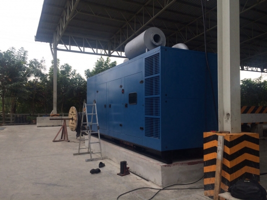 ขายเครื่องปั่นไฟ เครื่องกำเนิดไฟฟ้าดีเซล ขนาด 690kVA