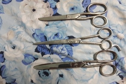 ขายกรรไกรชุด3ด้ามงานยุโรป