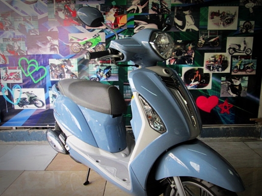 ( ผ่อนได้ดาวน์ 2900 บาท) Grand filano.สีฟ้า รถ6 เดือน เครื่องยนต์แรงด้วย 125 cc ล้อแมกซ์ไร้ยางใน 419