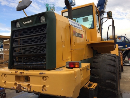 รถตัก Kawasaki รุ่น 85ZV ปี 2008 ใช้งานแค่ 5 พันกว่าชั่วโมง รถสวยมาก ๆ ราคาไม่แพง