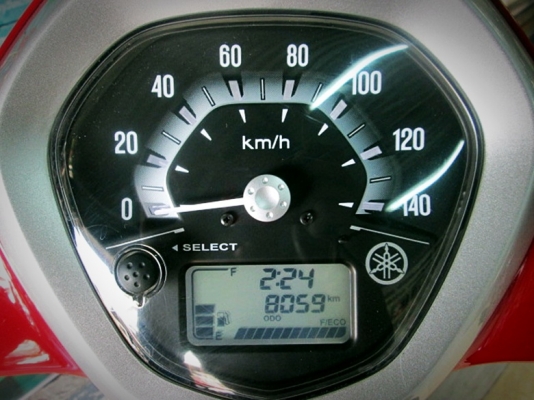 ( ผ่อนได้ดาวน์ 3900 บาท) Grand filano.สีแดง สวยโดดเด่น เครื่องยนต์แรงด้วย 125 cc ล้อแมกซ์ไร้ยางใน 39900