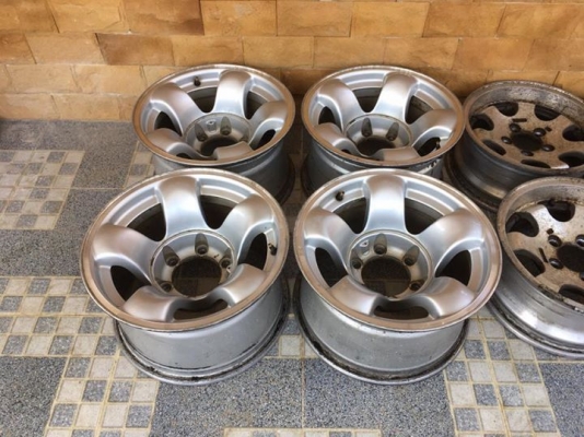 LENSO 15x8.5 ET-28 6รู ไม่คด ไม่ดุ้ง ไม่ร้าว