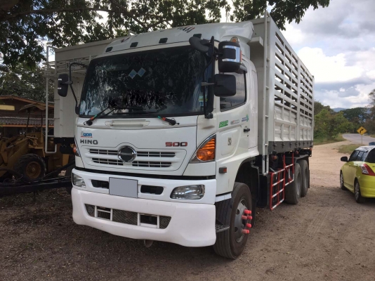 พ่วงแม่ลูกดั๊มพ์ ยี่ห้อ HINO รุ่น FM2P 380 แรงม้า ปี 2556 ราคา 2,680,000 บาท