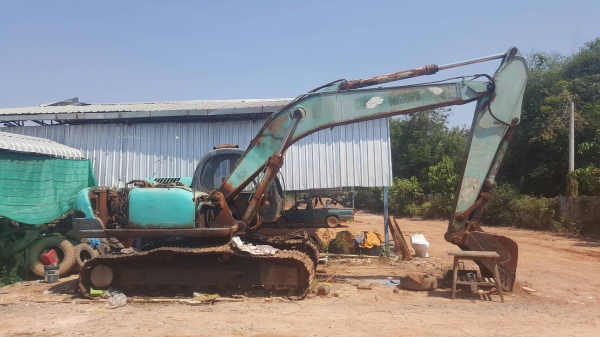 ฝากขายตามสภาพ ให้ไปซ่อมเอง แบคโฮ KOBELCO SK200 Mark5 เอกสารใบซื้อขาย