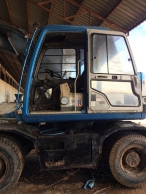 ขาย!! >>> Kobelco Sk120 Mark3 ล้อยาง <<< เบอร์โทร 098-7155789