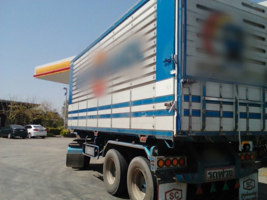 พ่วง 22 ล้อ ISUZU FXZ360 ปี 59 ไมล์ 11x,xxx กม. กระบะอลูมิเนียม-ดั้ม อู่ซุ่นชัย. สภาพสวย ๆ ใช้งานเพี