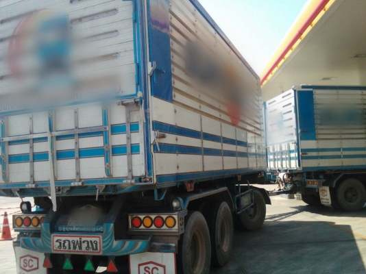 พ่วง 22 ล้อ ISUZU FXZ360 ปี 59 ไมล์ 11x,xxx กม. กระบะอลูมิเนียม-ดั้ม อู่ซุ่นชัย. สภาพสวย ๆ ใช้งานเพี