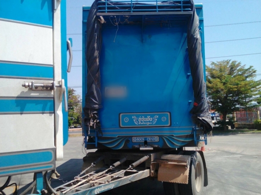 พ่วง 22 ล้อ ISUZU FXZ360 ปี 59 ไมล์ 11x,xxx กม. กระบะอลูมิเนียม-ดั้ม อู่ซุ่นชัย. สภาพสวย ๆ ใช้งานเพี