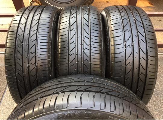 ยาง Dayton 205 45 17 ปลายปี16 ดอกป้ายแดง ตุ่มเพียบ เนื้อนิ่มๆ ใช้ยาว ราคาไม่แพง